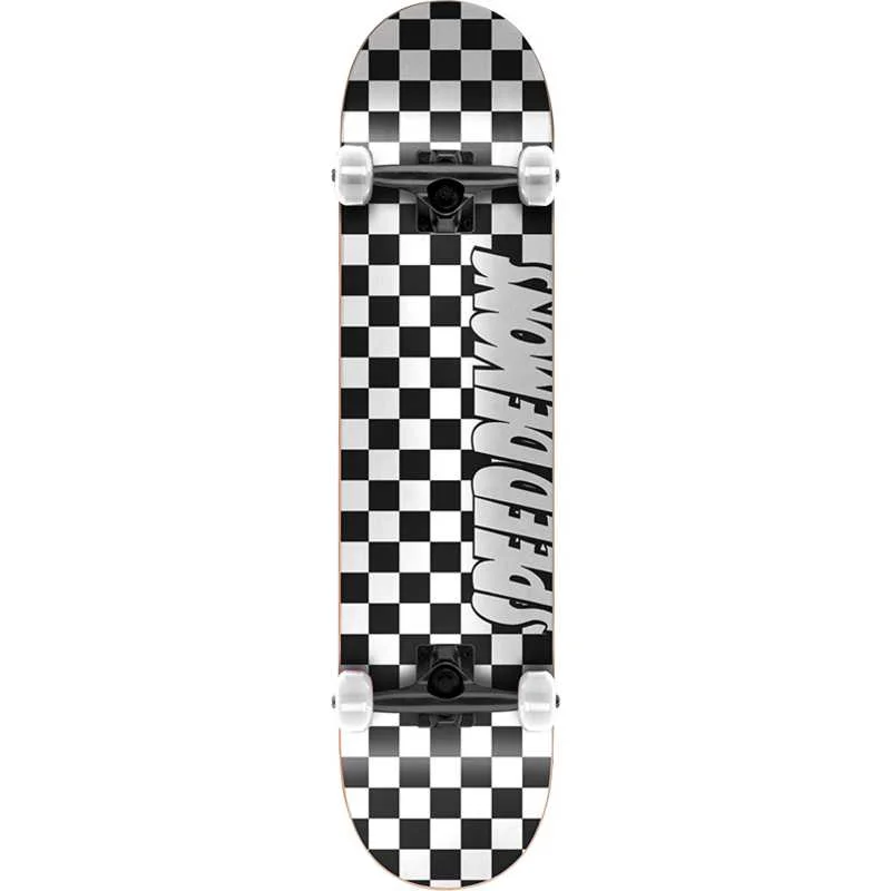 Φωτογραφία προϊόντος: SPEED DEMONS Checkers Soft Top Complete Skateboard 7.25"