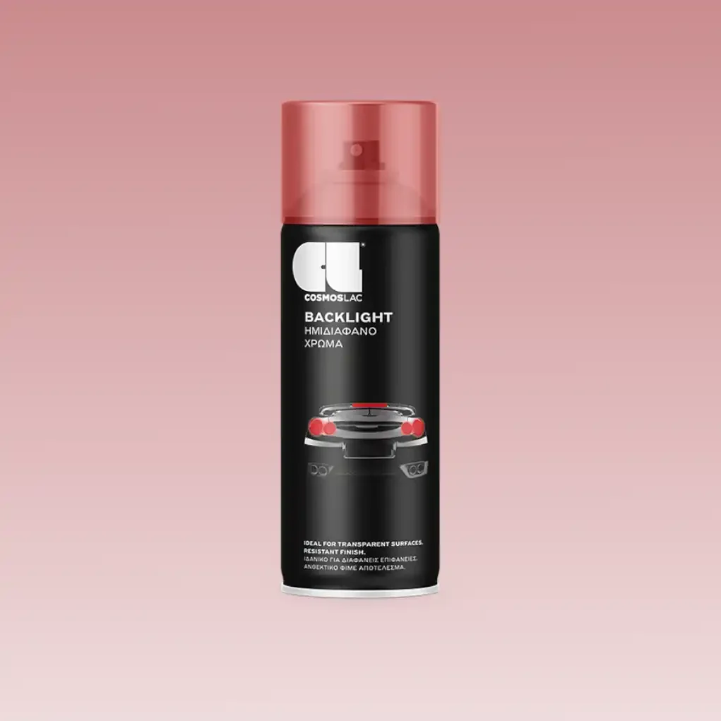 Φωτογραφία προϊόντος: Cosmos Lac Backlight Διάφανο Spray 400ml 712-Red