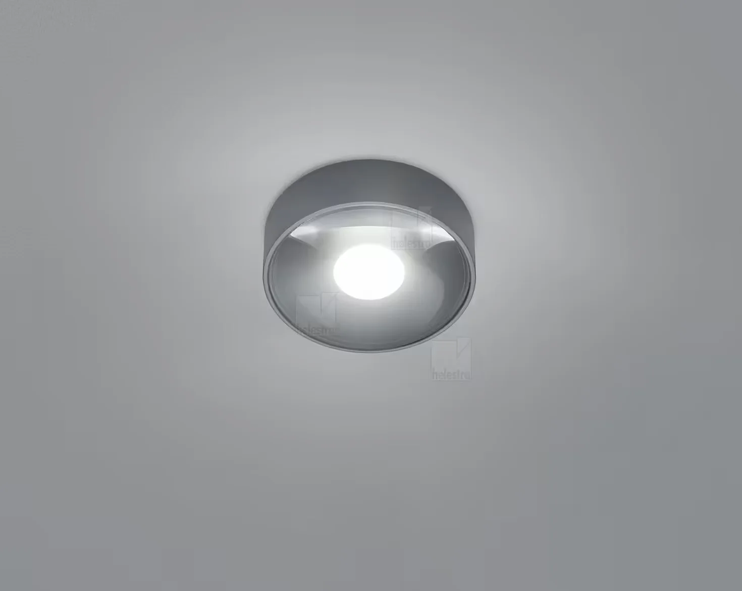 Φωτογραφία προϊόντος: Helestra Φωτιστικό Οροφής POSH Γκρι Γραφίτη IP65 – Αδιάβροχο για Εξωτερικούς Χώρους Γκρί Γραφίτης