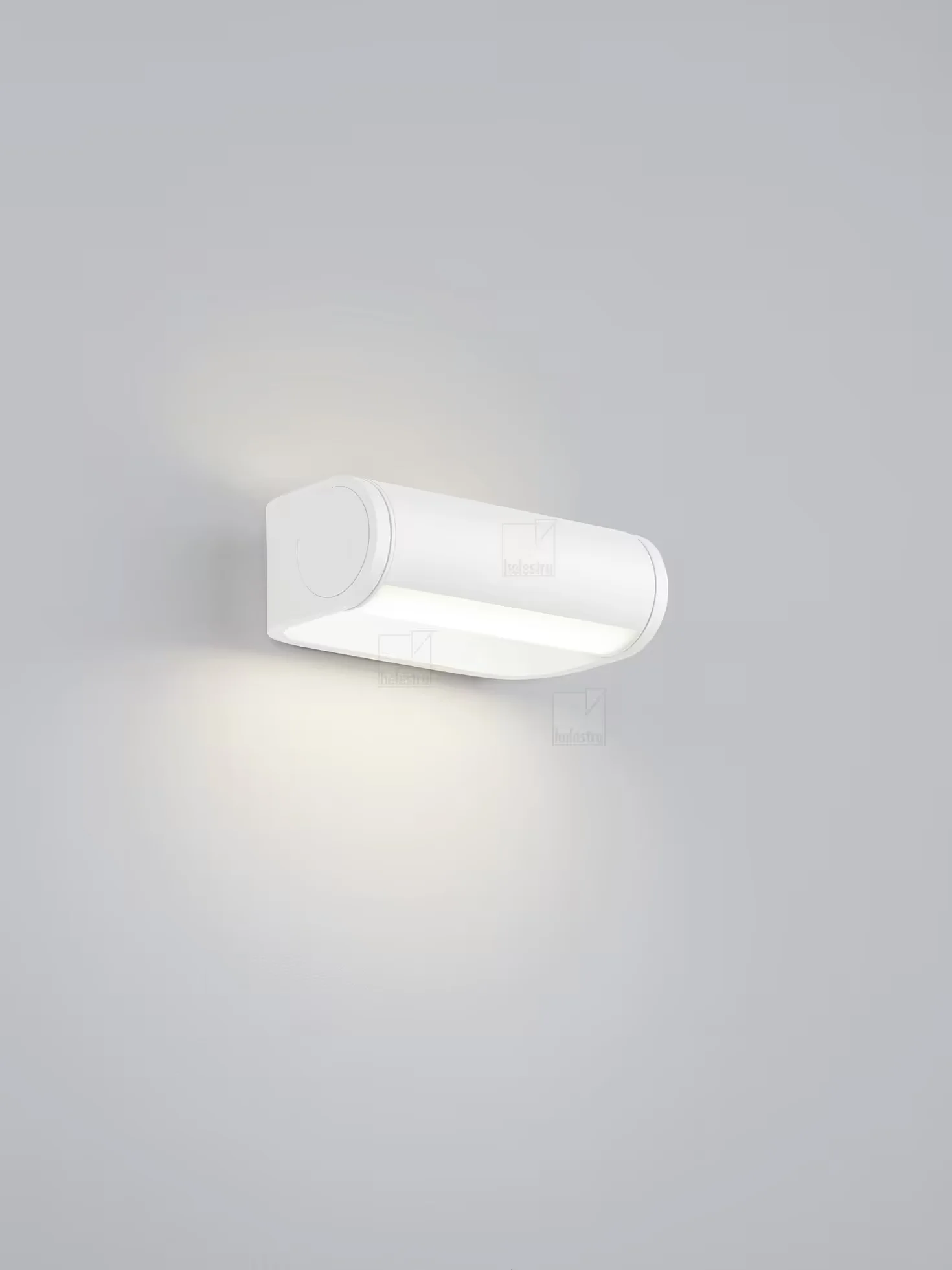 Φωτογραφία προϊόντος: Helestra LUZ Φωτιστικό Τοίχου LED IP54 Λευκό Ματ με Περιστρεφόμενη Κεφαλή Άσπρο