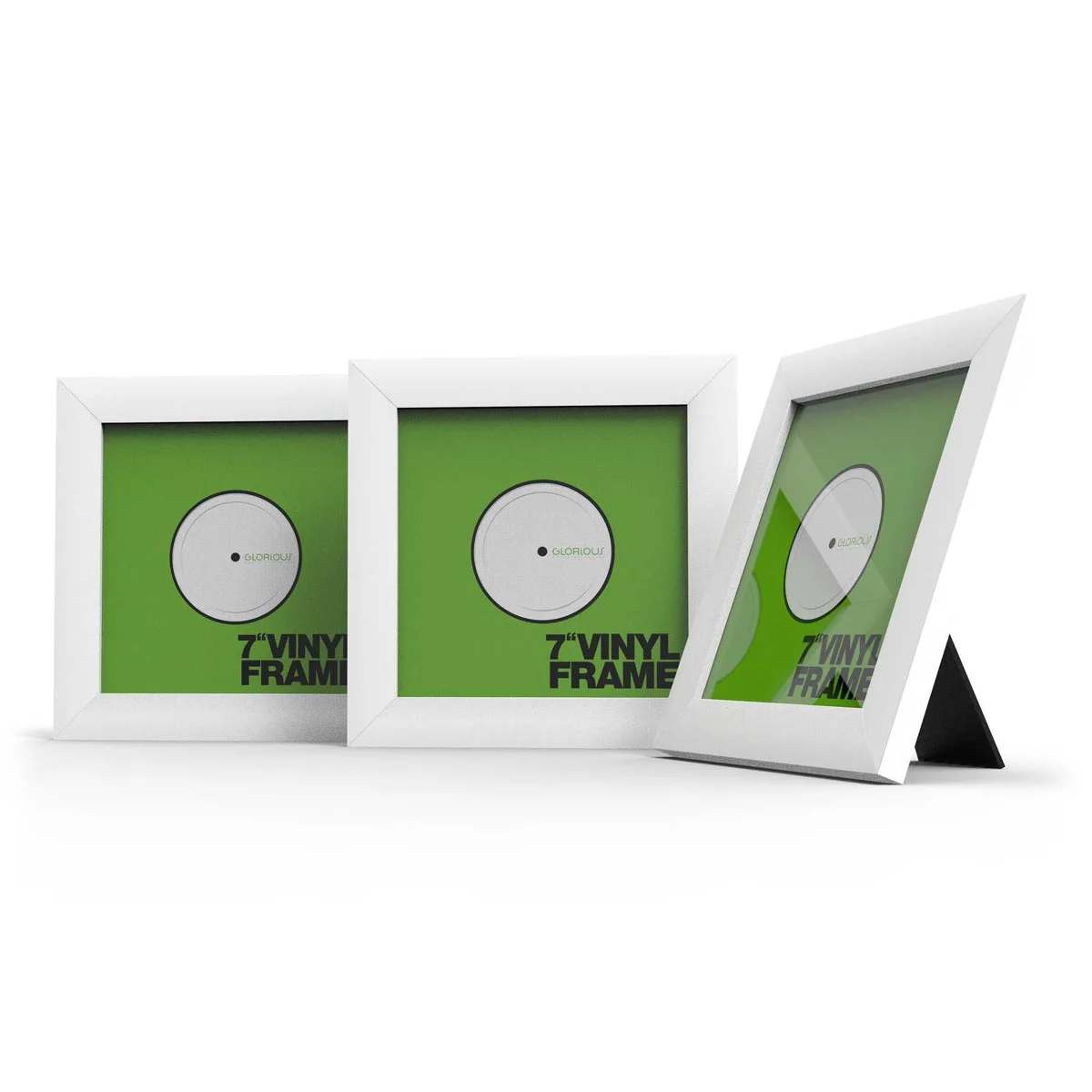 Φωτογραφία προϊόντος: Glorious Vinyl Frame Set 7" White - Σετ κορνίζες εξωφύλλων βινυλίου 7"