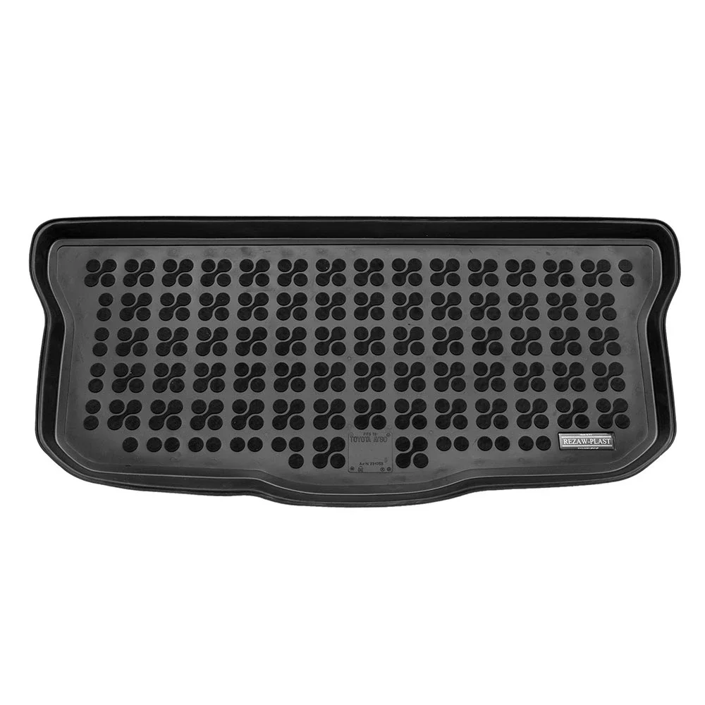 Φωτογραφία προϊόντος: Citroen C1 (2014+) / Toyota Aygo (2014-2021) πατάκι πορτ μπαγκάζ λαστιχένιο μαύρο σκαφάκι Rezaw Plast - 1τμχ