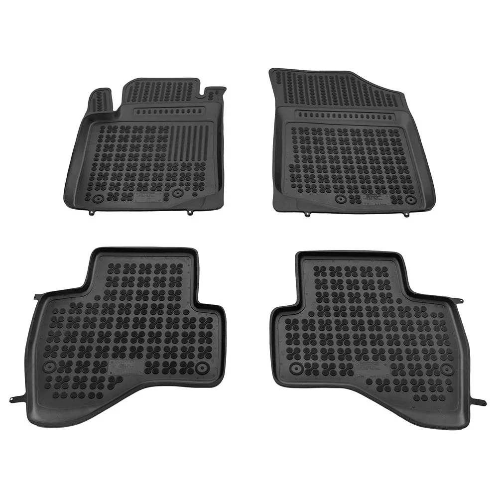 Φωτογραφία προϊόντος: Toyota Aygo (2014-2021) / Citroen C1 (2014+) λαστιχένια μαύρα πατάκια σκαφάκια Rezaw Plast - 4τμχ