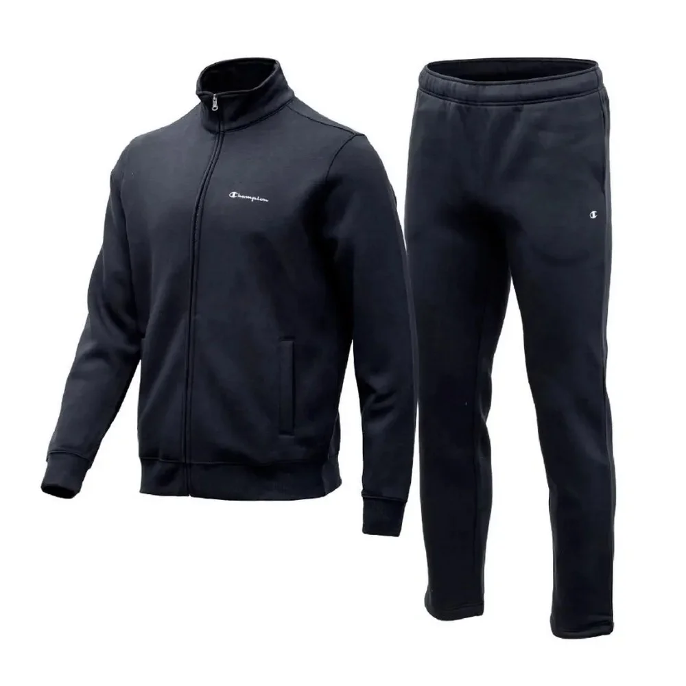 Φωτογραφία προϊόντος: Champion Track Suit Βαμβακερή Σετ Φόρμας BLACK 219620-KK001