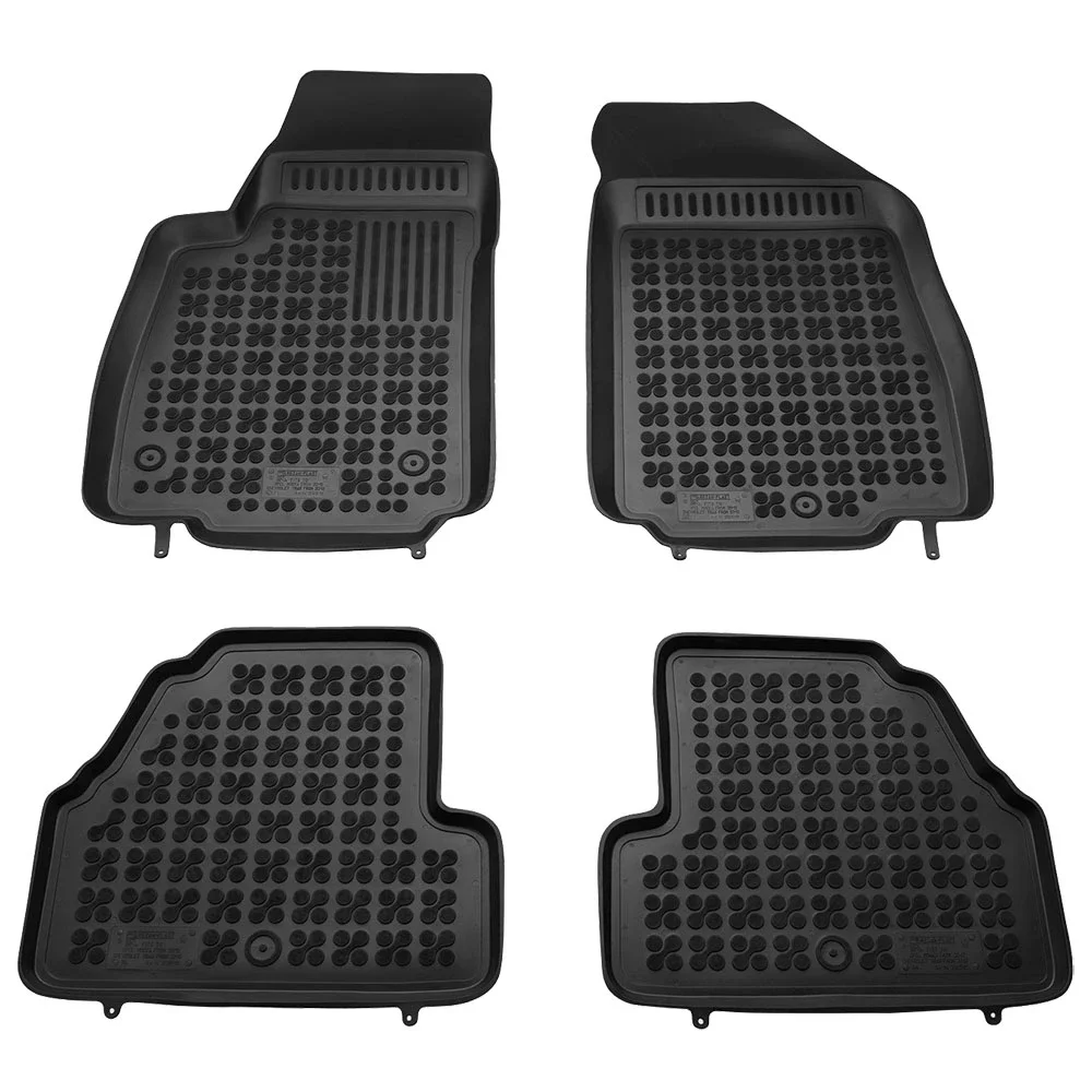 Φωτογραφία προϊόντος: Opel Mokka X (2012-2020) / Chevrolet Trax (2013-2022) λαστιχένια μαύρα πατάκια σκαφάκια Rezaw Plast - 4τμχ