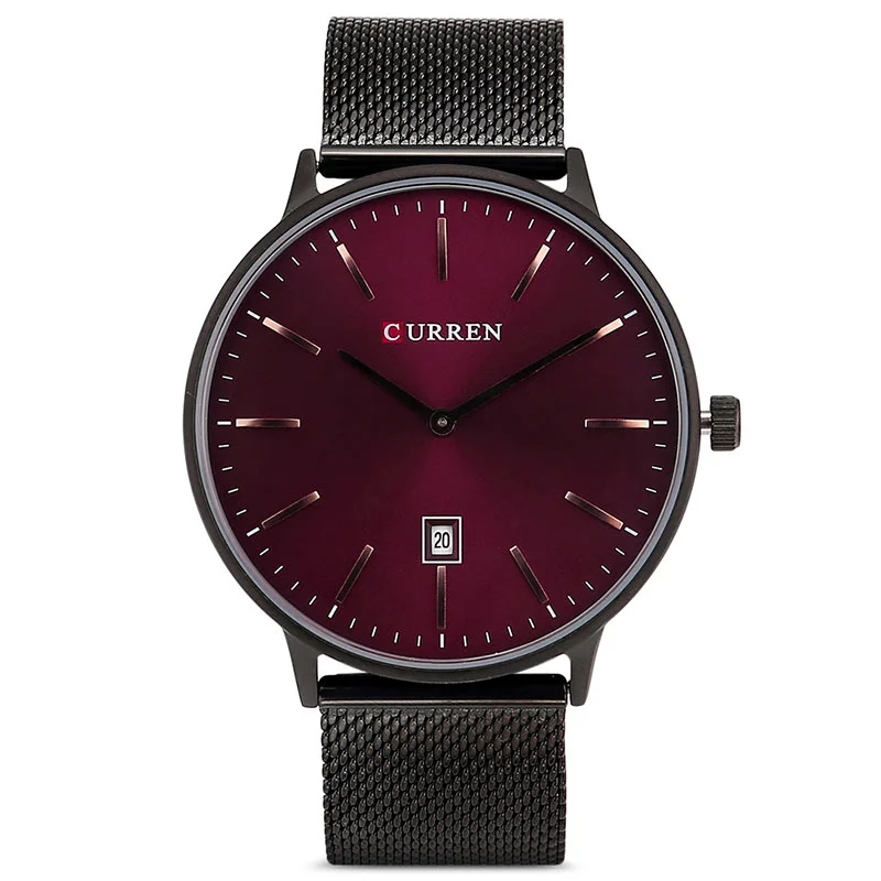 Φωτογραφία προϊόντος: Unisex Ρολόι Curren 8302 Bordo