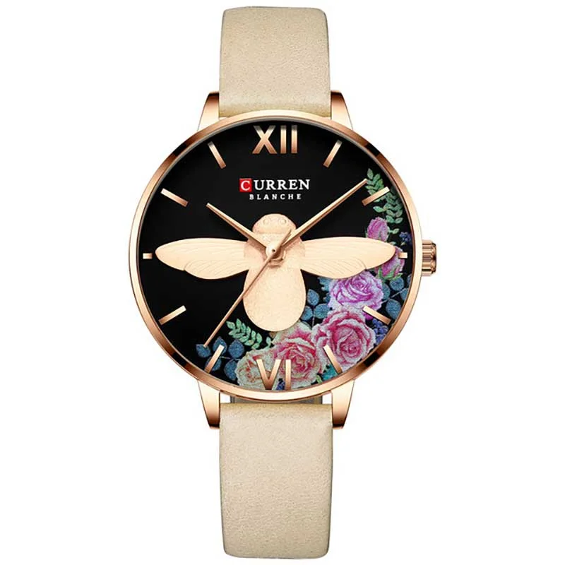 Φωτογραφία προϊόντος: Γυναικείο Ρολόι Curren 9061 Beige Leather