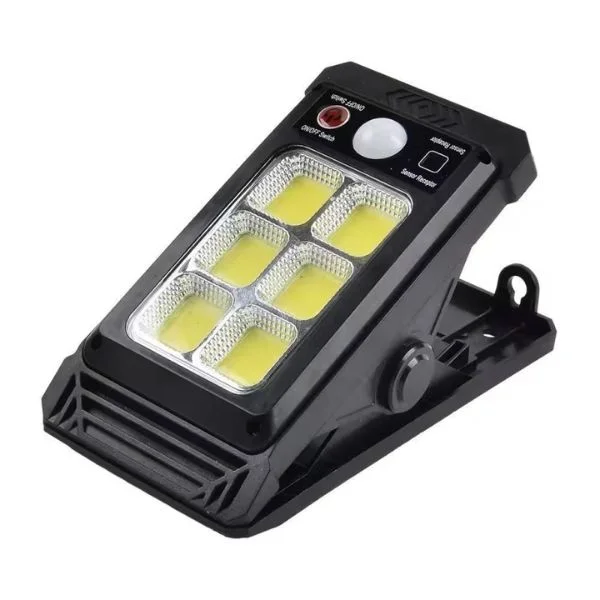 Φωτογραφία προϊόντος: OEM Ηλιακό Φωτιστικό Clip LED YX-528 με 3 Επίπεδα Φωτισμού και Βάση Στήριξης