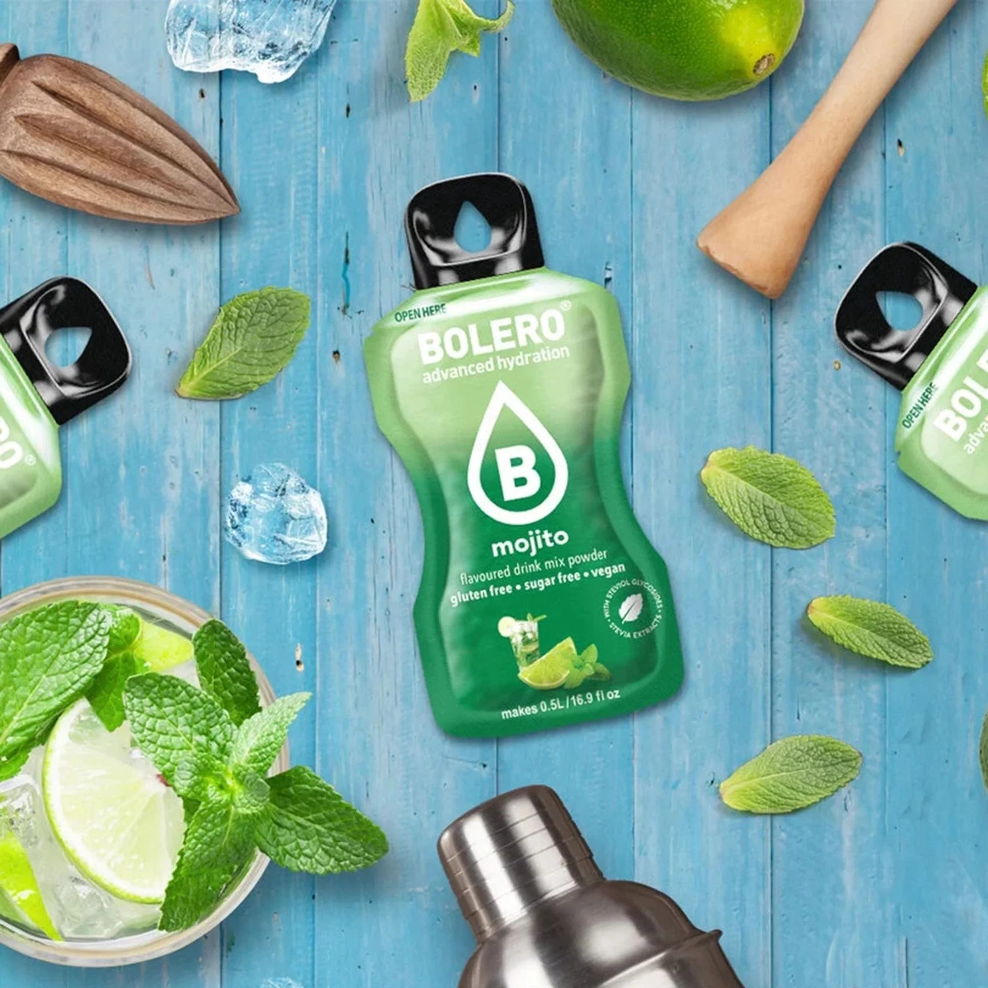 Φωτογραφία προϊόντος: Bolero sticks χυμός σκόνη (12 x 3 γρ.) Mojito