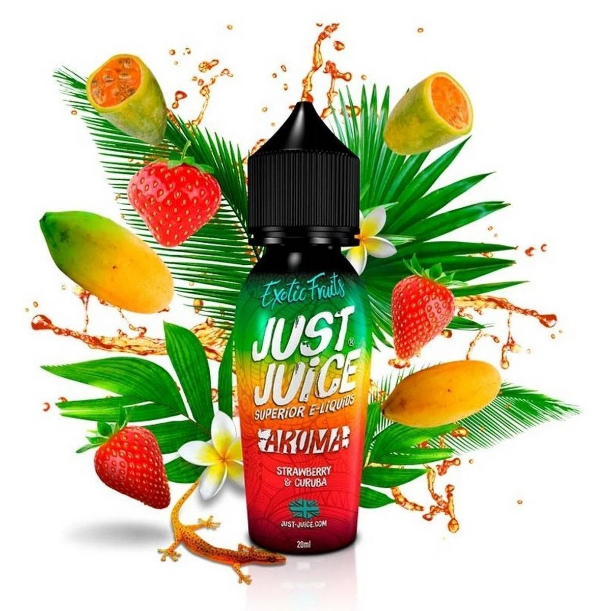 Φωτογραφία προϊόντος: Just Juice Flavour Shot Strawberry + Curuba 20ml/60ml