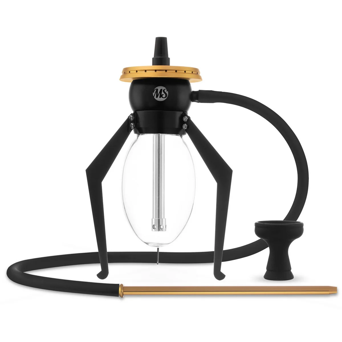 Φωτογραφία προϊόντος: MS Shisha Crabe Gold 26cm