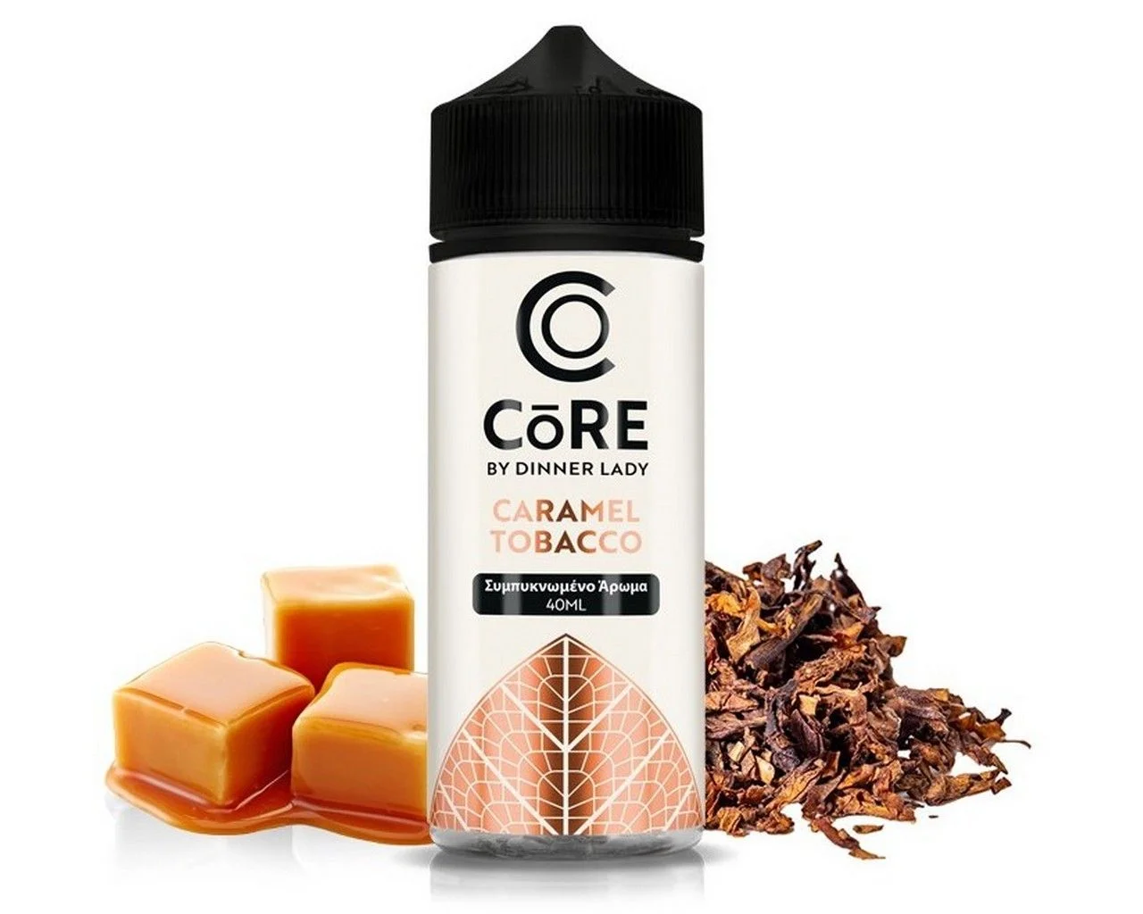 Φωτογραφία προϊόντος: Dinner Lady Core Flavour Shot Caramel Tobacco 40/120ml