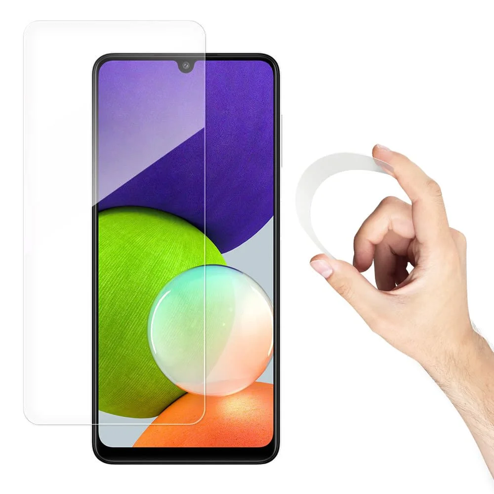 Φωτογραφία προϊόντος: Wozinsky Nano Flexi Glass Hybrid Screen Protector Tempered Glass για Samsung Galaxy A22 4G