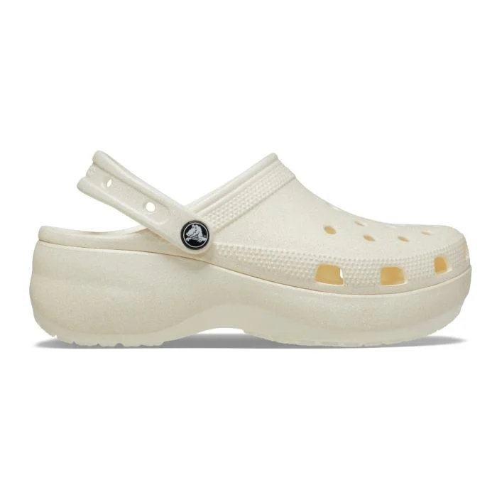 Φωτογραφία προϊόντος: Crocs Classic Platform Glitter Clog W Λευκό