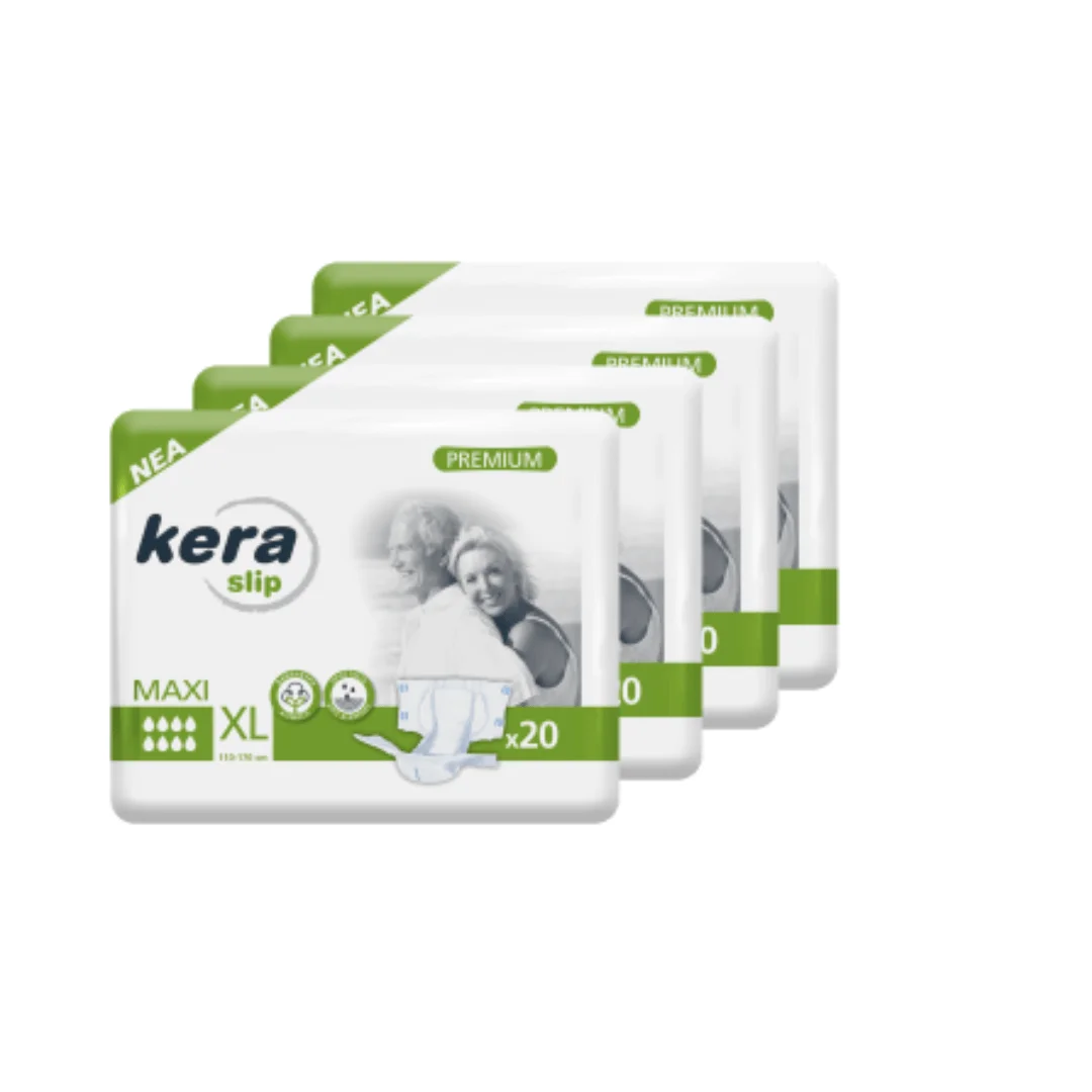 Φωτογραφία προϊόντος: Πανες ακρατειας Kera Slip XLarge Maxi (Νυχτος) 4X20 80τεμαχια