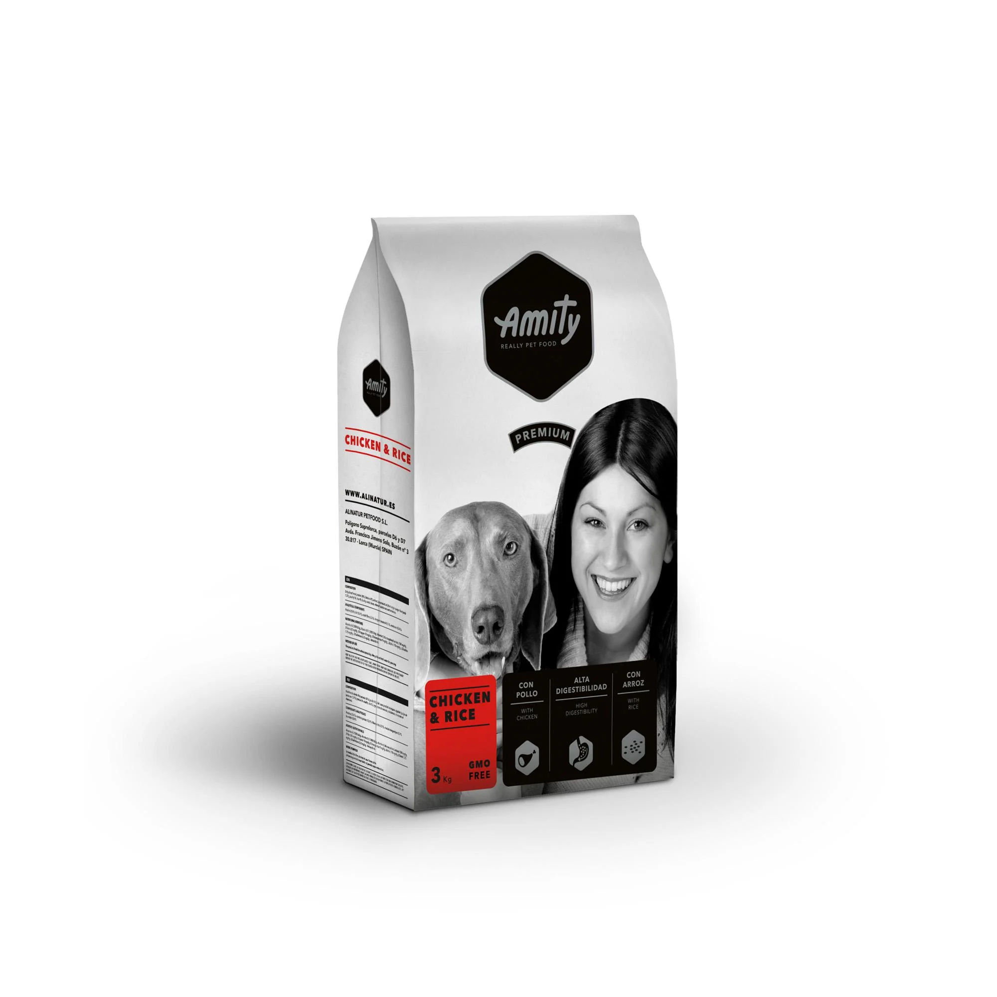 Φωτογραφία προϊόντος: Amity Chicken + Rice 3KG