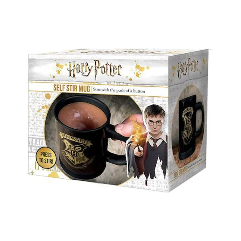 Φωτογραφία προϊόντος: Κούπα Πλαστική Blue Sky Studios Harry Potter Self Stir 325ml Μαύρη HP147461