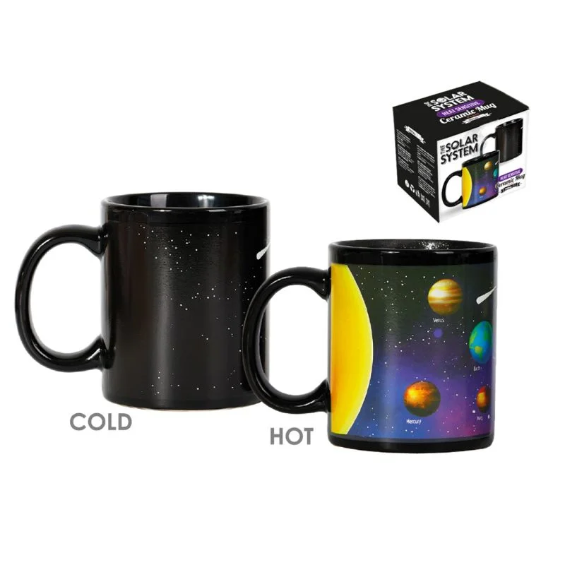 Φωτογραφία προϊόντος: Κούπα Κεραμική Heat Sensitive iTotal Solar System 295ml Μαύρη XL1197