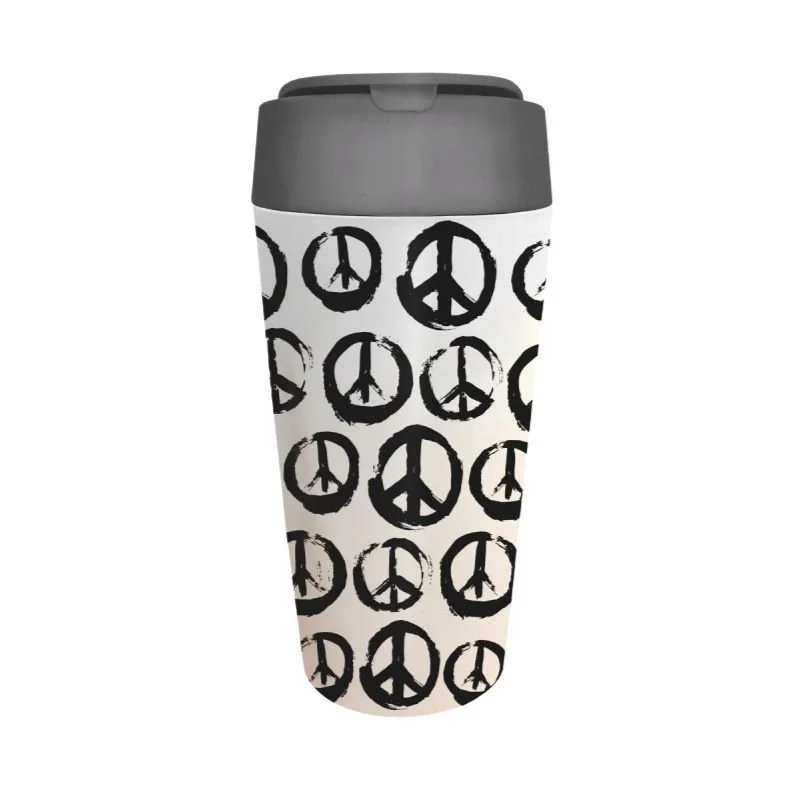 Φωτογραφία προϊόντος: Κούπα Μπαμπού Chic Mic Bioloco Plant Peace 420ml Λευκή BPD115