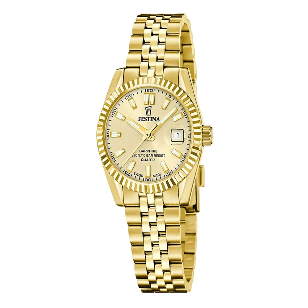 Φωτογραφία προϊόντος: FESTINA Swiss Made Gold Stainless Steel Bracelet F20089/2