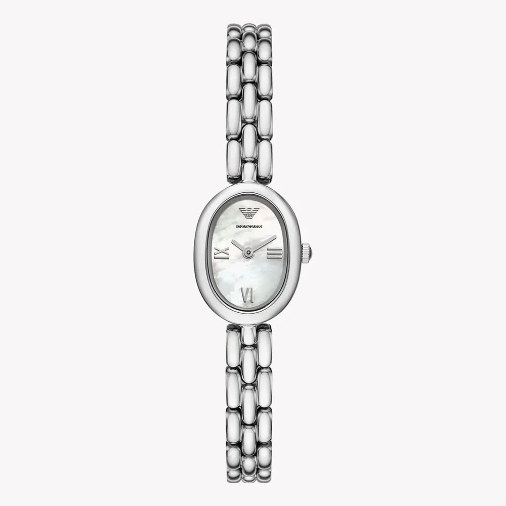 Φωτογραφία προϊόντος: EMPORIO ARMANI Silver Stainless Steel Bracelet AR11720