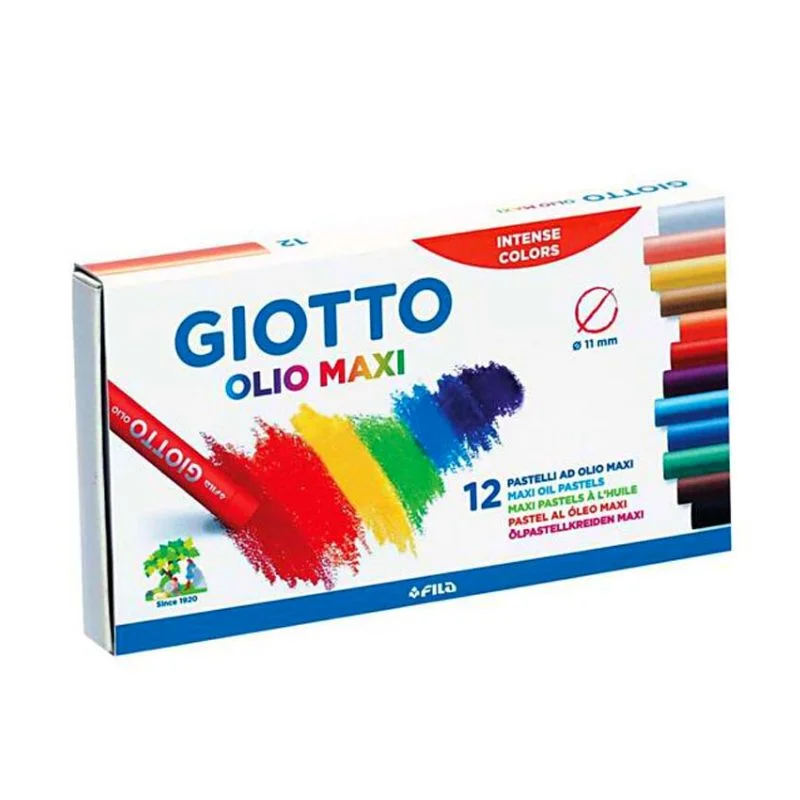 Φωτογραφία προϊόντος: Σετ Λαδοπαστέλ Giotto Olio Maxi 12τμχ F293000