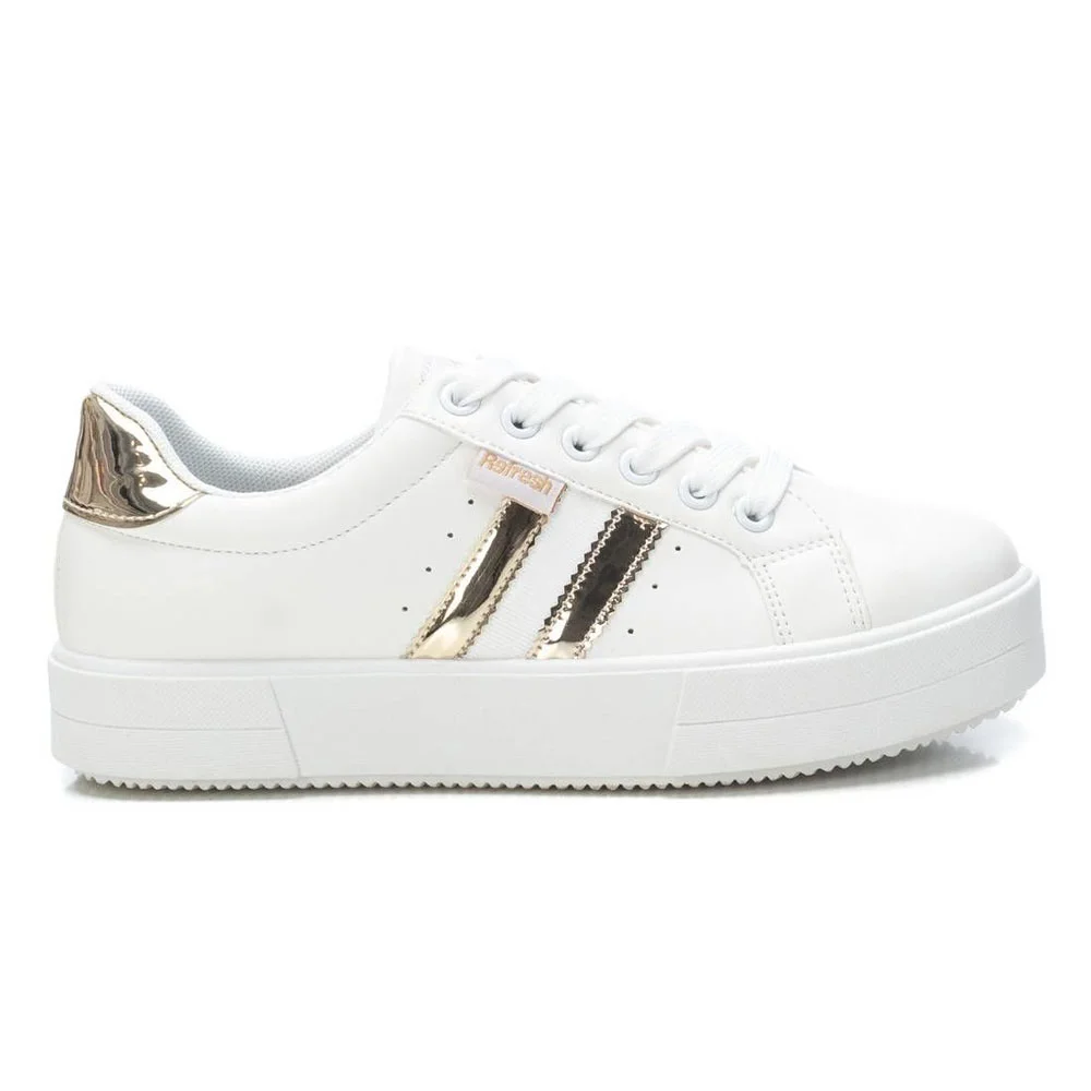 Φωτογραφία προϊόντος: Γυναικεία Sneakers Παπούτσια REFRESH 72863 Λευκό-Χρυσό