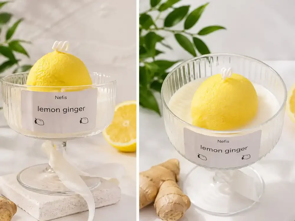 Φωτογραφία προϊόντος: Αρωματικό Κερί Nefis LEMON GINGER
