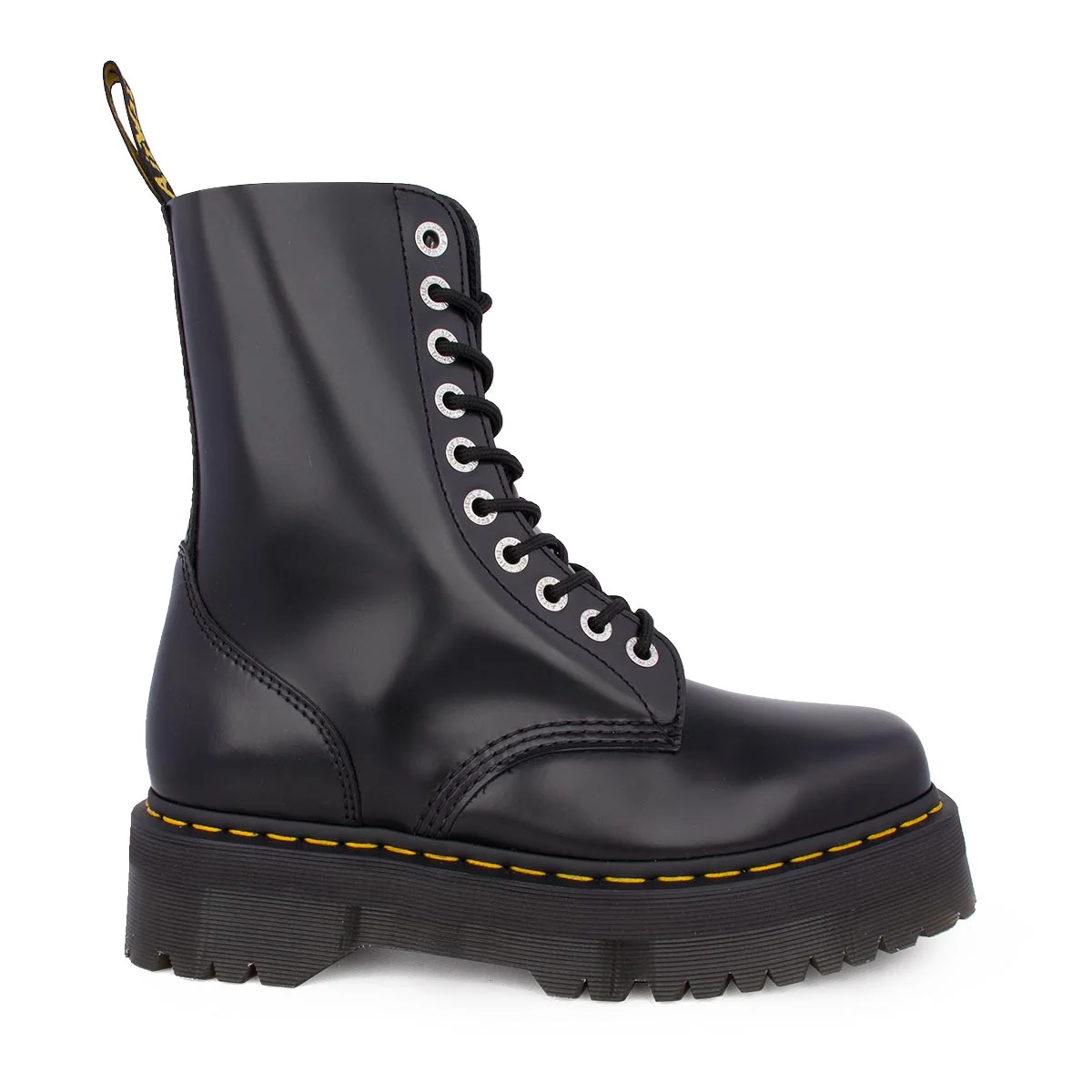 Φωτογραφία προϊόντος: DR. MARTENS 1490 QUAD SQUARED POLISHED SMOOTH - ΜΑΥΡΟ