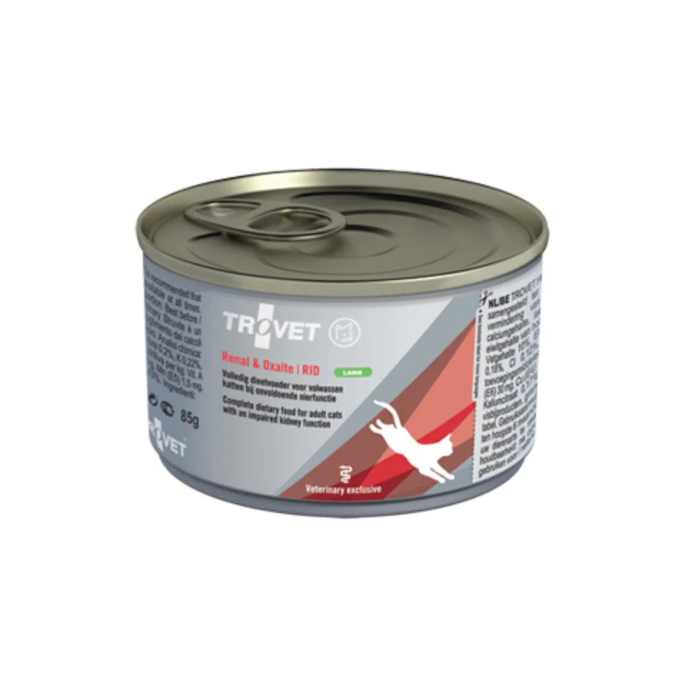 Φωτογραφία προϊόντος: Trovet Cat Renal + Oxalate Lamb 200gr – Υγρή Κλινική Τροφή για Γάτες με Νεφρικά Προβλήματα