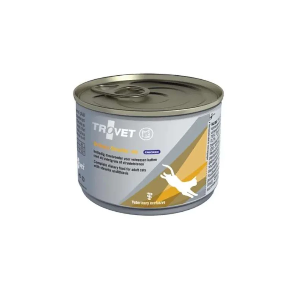 Φωτογραφία προϊόντος: Trovet Cat Urinary Struvite Chicken 200gr – Κλινική Υγρή Τροφή για Γάτες με Στρουβίτη