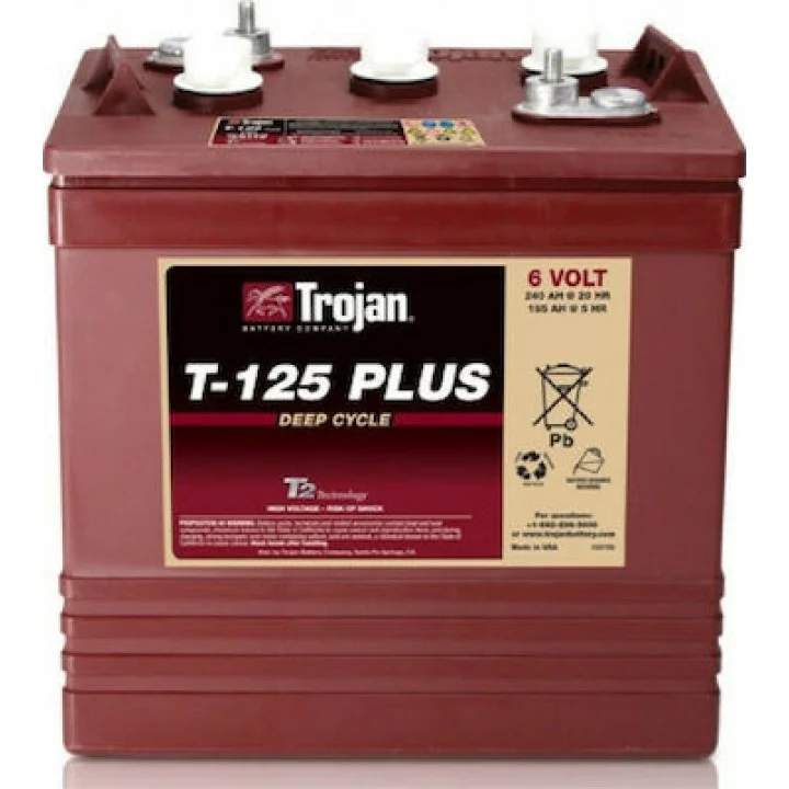 Φωτογραφία προϊόντος: Trojan T125 6V 240Ah