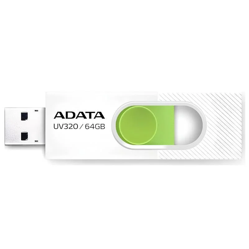 Φωτογραφία προϊόντος: USB 3.2 Flash Disk Adata UV320 USB A 64GB Λευκό N71332