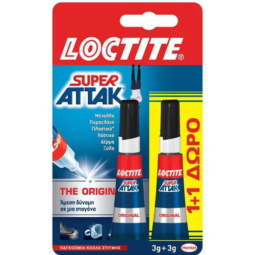 Φωτογραφία προϊόντος: Κόλλα στιγμής LOCTITE SUPER ATTAK