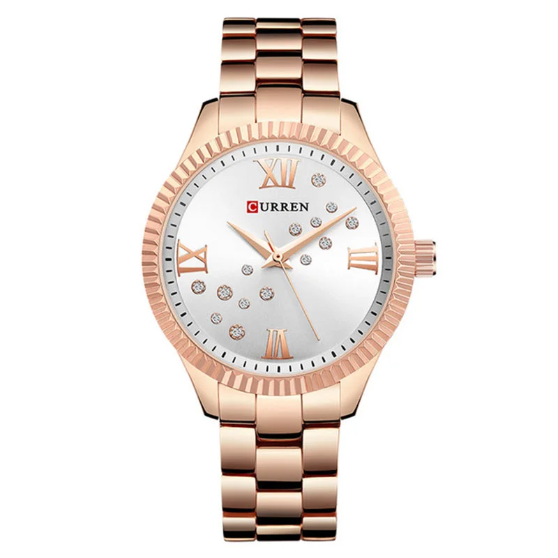 Φωτογραφία προϊόντος: Γυναικείο ρολόι CURREN 9009 Rose Gold - Silver