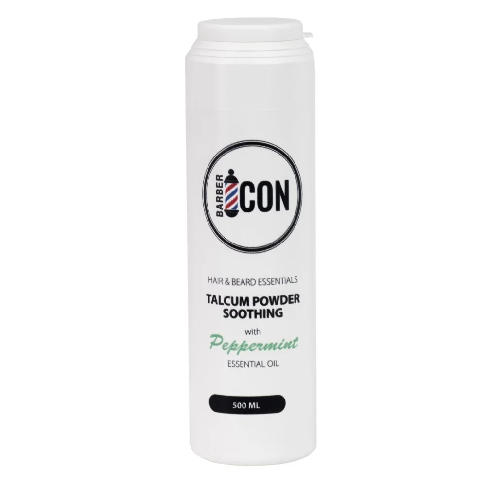 Φωτογραφία προϊόντος: Ταλκ Barber Icon Talc Powder Pepppermint Scent 500ml
