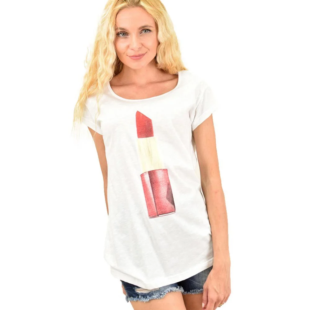 Φωτογραφία προϊόντος: First Woman T-shirt με τύπωμα / Λευκό
