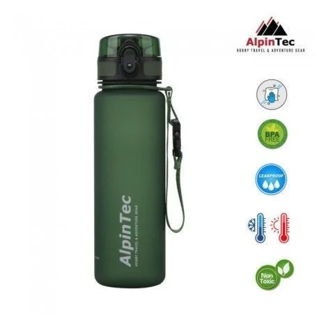 Φωτογραφία προϊόντος: AlpinTec AlpinPro S-500 Πλαστικό Παγούρι 500ml Σκούρο Πράσινο