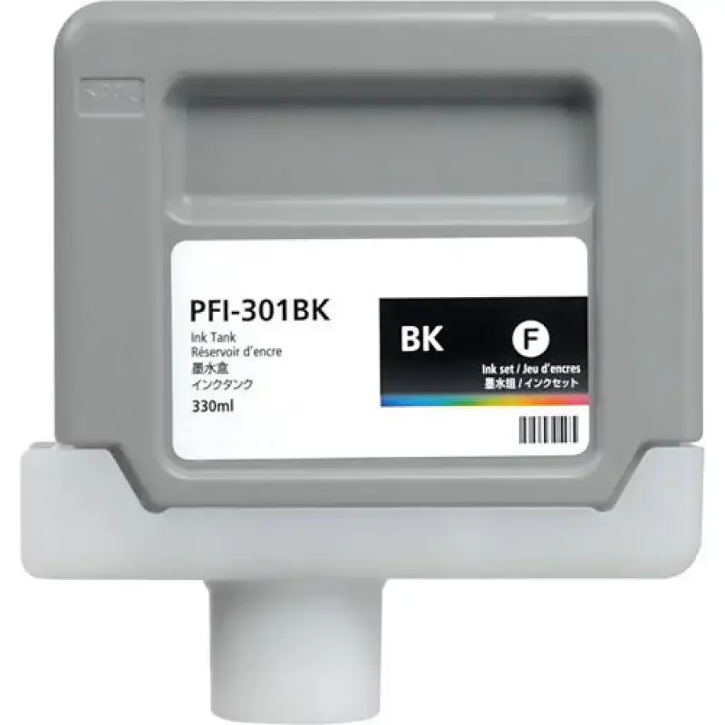 Φωτογραφία προϊόντος: Ecoservice Συμβατό μελάνι Canon PFI-301BK (1486B001AA)