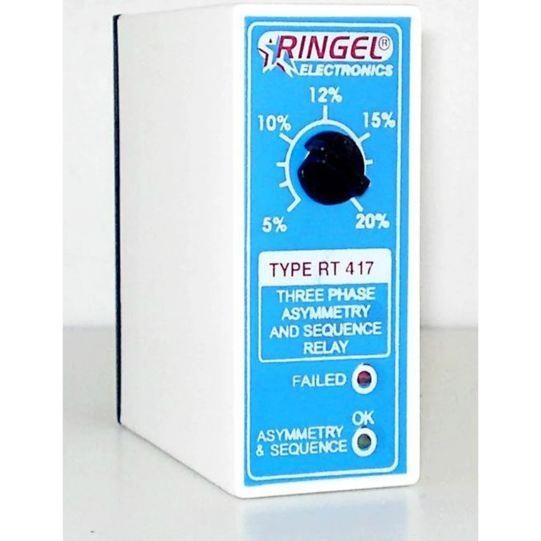 Φωτογραφία προϊόντος: RINGEL ELECTRONICS ΤΡΙΦΑΣΙΚΟΣ ΕΠΙΤΗΡΗΤΗΣ ΑΣΥΜΜΕΤΡΙΑΣ ΚΑΙ ΔΙΑΔΟΧΗΣ ΦΑΣΕΩΝ 400V AC RT-417 RINGEL