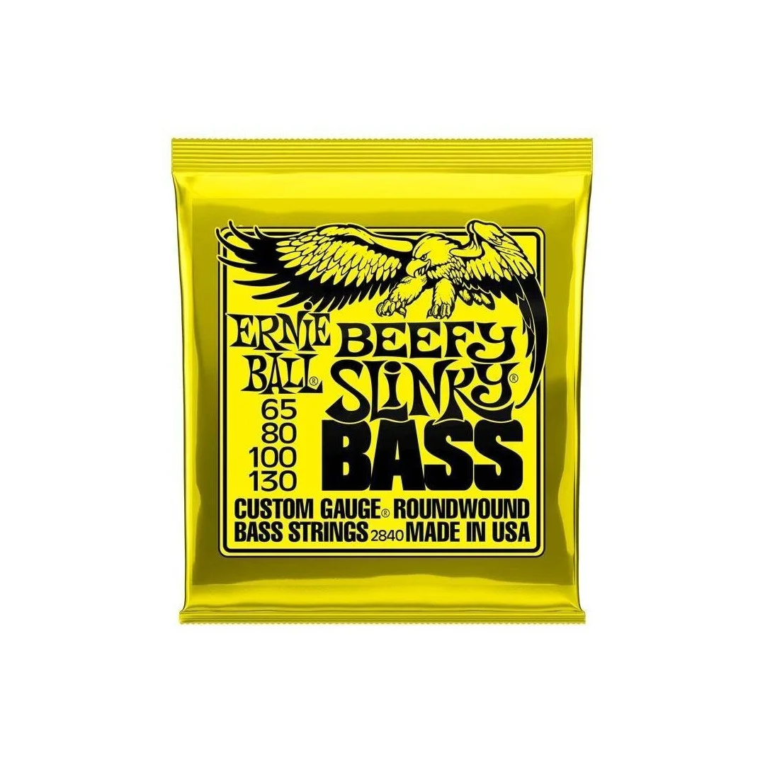Φωτογραφία προϊόντος: Ernie Ball 2840 Nickel Wound Beefy Slinky 065-130