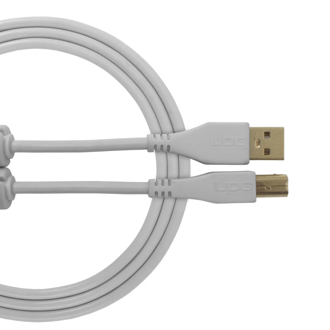 Φωτογραφία προϊόντος: U95001WT UDG Ultimate Audio Cable USB 2.0 A-B White Straight 1m