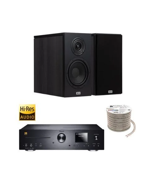 Φωτογραφία προϊόντος: HECO, Magnat, Oehlbach Πακέτο Stereo Hi-Fi με Ενισχυτή Magnat MC 400, Ηχεία HECO Aurora XT 300 Black και Καλώδιο Oehlbach