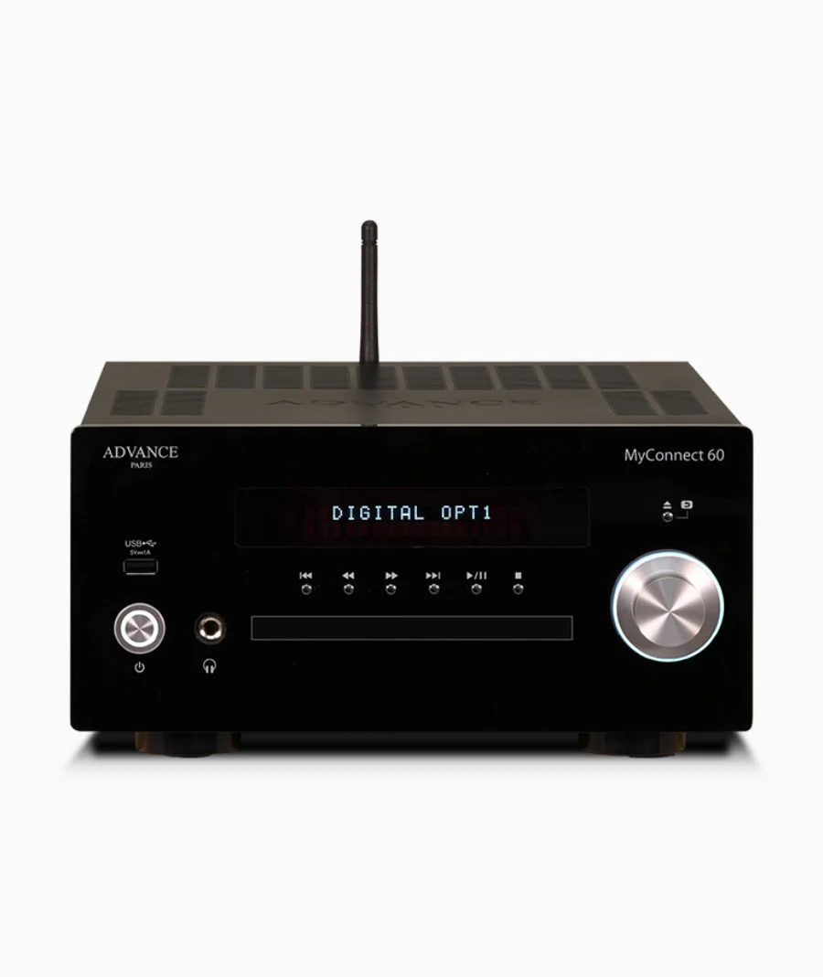 Φωτογραφία προϊόντος: Advance Paris MyConnect 60 All in One System 2x60W με Wifi, Ethernet, FM, DAB+ Black