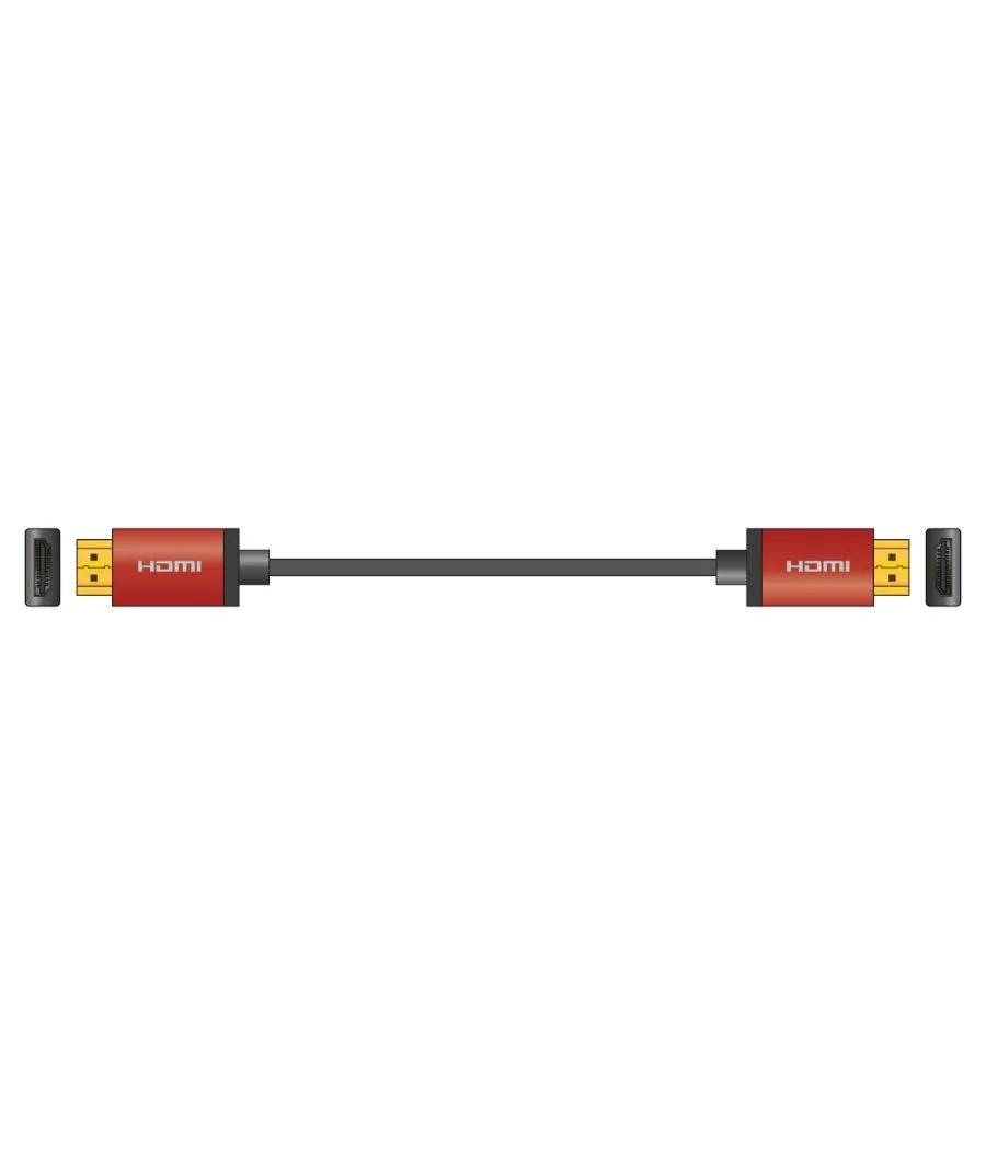 Φωτογραφία προϊόντος: AV:Link AvLink 112.231UK Premium Καλώδιο HDMI 4K Red 1.5m (Τεμάχιο)