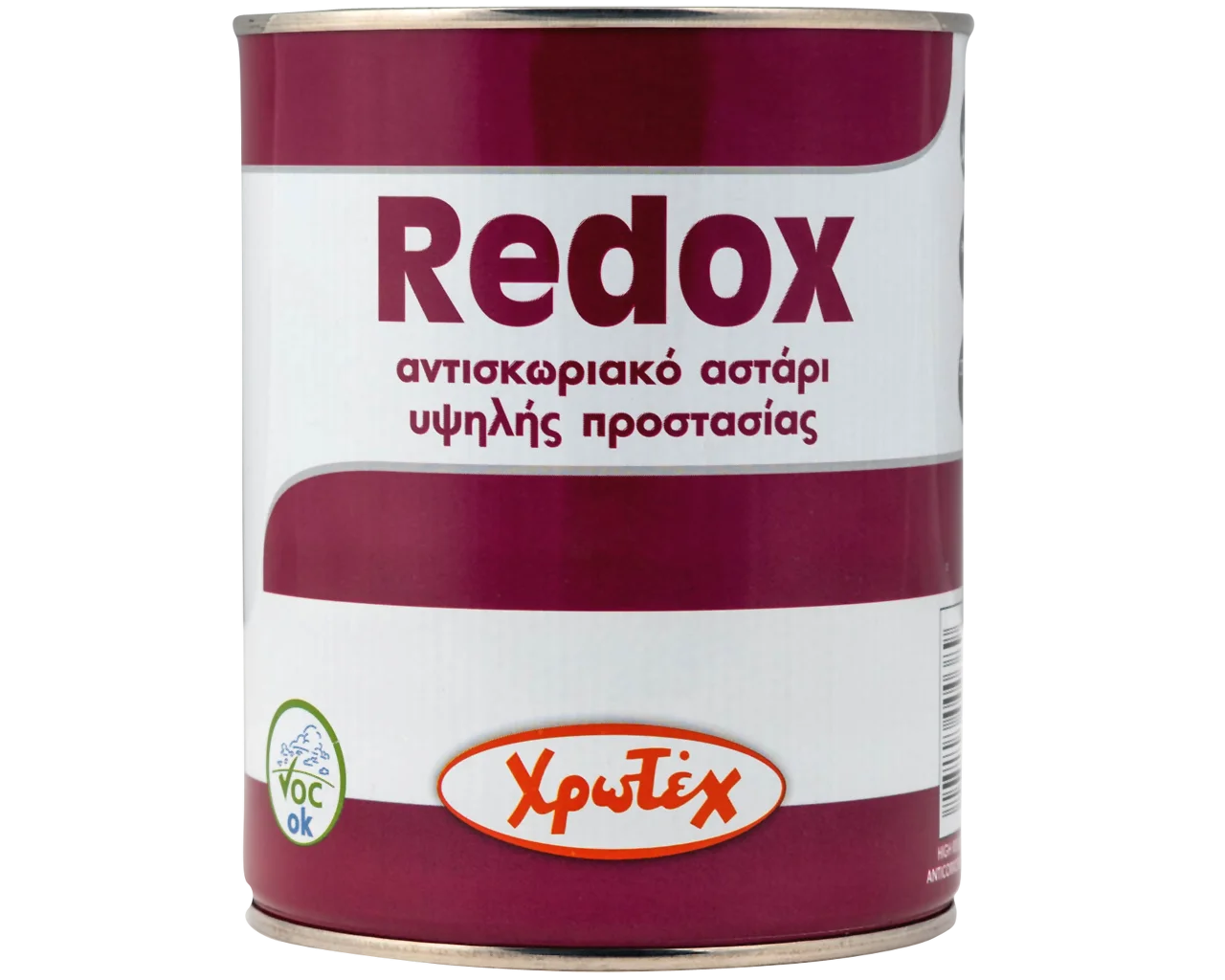 Φωτογραφία προϊόντος: Redox Αντισκωριακό Αστάρι Υψηλής Προστασίας Κεραμιδί 0,75L Χρωτέχ