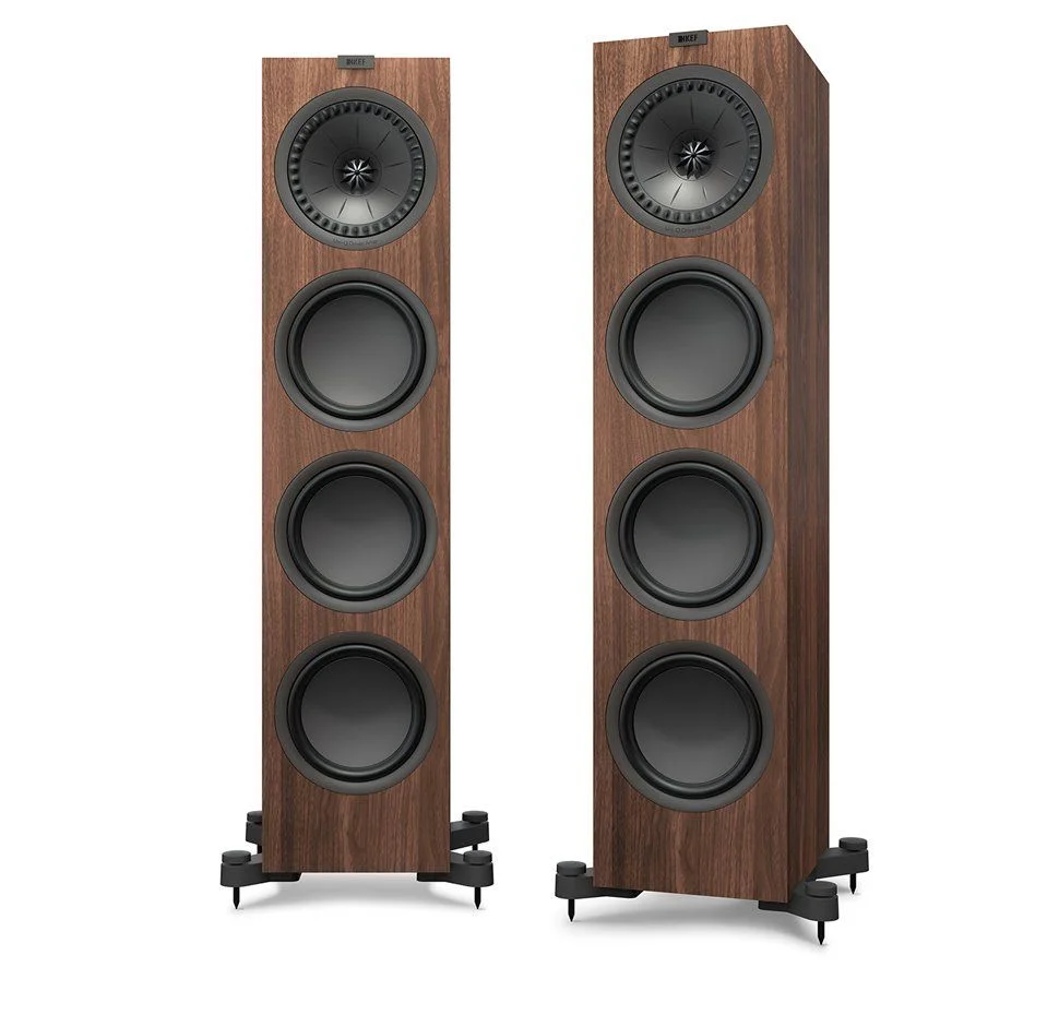 Φωτογραφία προϊόντος: Kef Q950 Επιδαπέδια Ηχεία 8'' 2.5 Δρόμων Walnut (Ζεύγος)