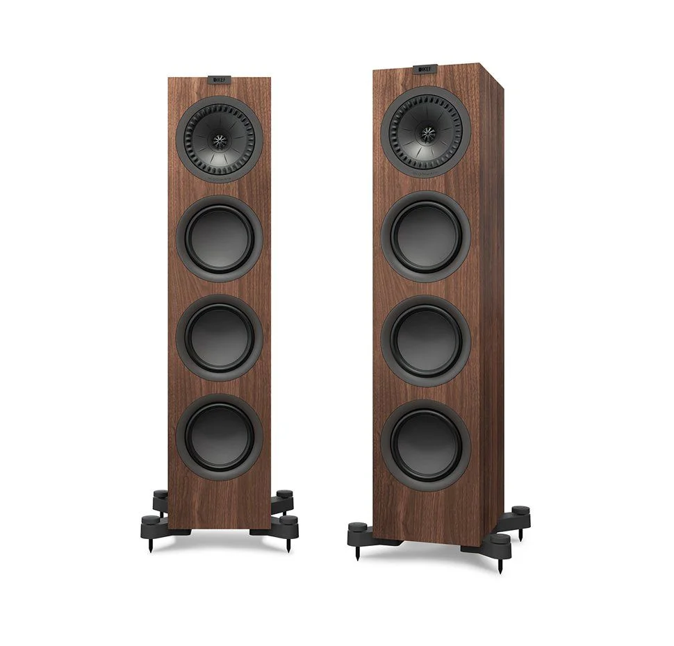 Φωτογραφία προϊόντος: Kef Q750 Επιδαπέδια Ηχεία 6,5'' 2.5 Δρόμων Walnut (Ζεύγος)