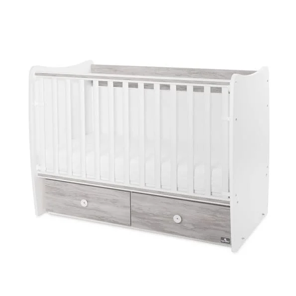 Φωτογραφία προϊόντος: Bρεφικό Κρεβάτι ΜATRIX NEW White-Artwood 2box LORELLI 10150600043P