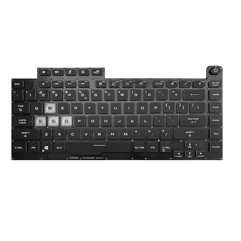 Φωτογραφία προϊόντος: OEM Πληκτρολόγιο Asus ROG Strix G15 G513QR G513IE G513Q G513QY G513QM (US) ( With RGB Backlight )